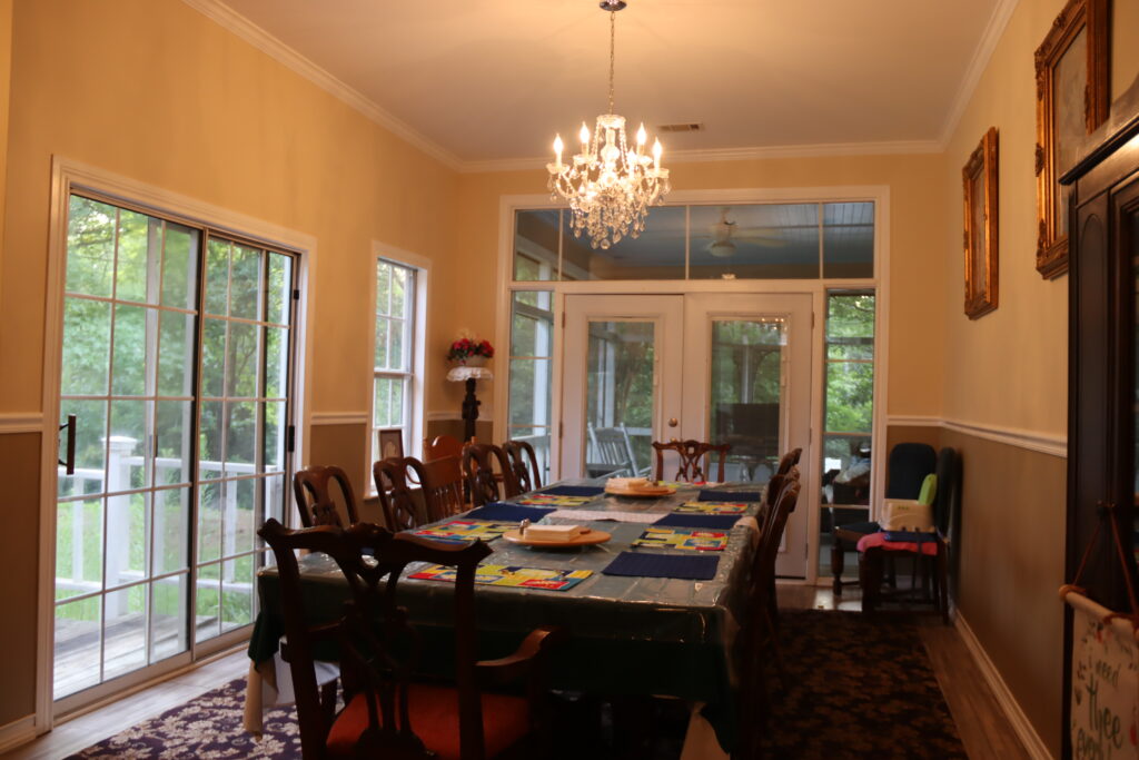 The Main House dining room