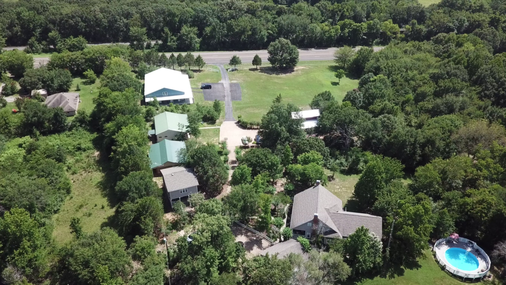 An overhead view of Shalom