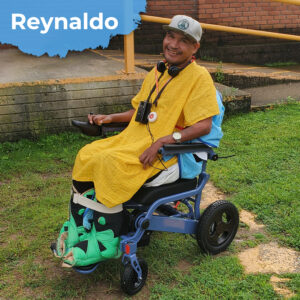 Reynaldo with wheelchair
